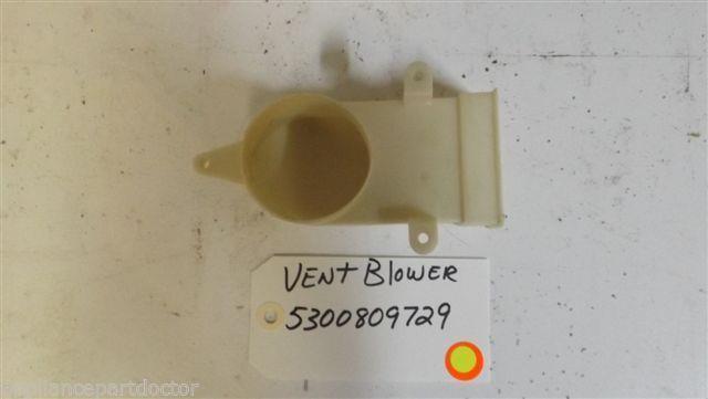 frigidaire DISHWASHER 5300809729 Vent-blower USED PART frigidaire DISHWASHER 5300809729 Vent-blower USED PART